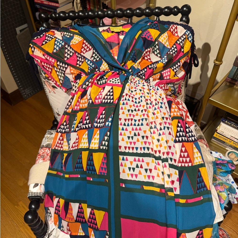 Maeve Multicolor Geometric Dress